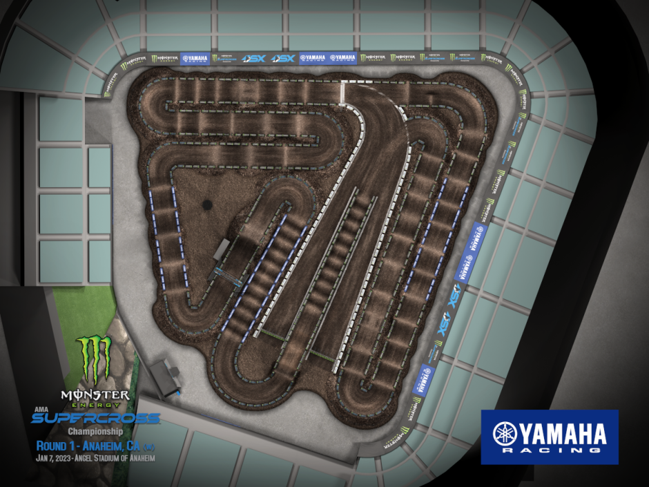 2023 Monster Energy Supercross Track Maps